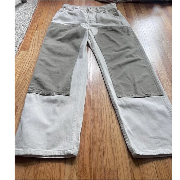 Rudy Jude Color Block Utility Jeans, sz2 - Picture 6 of 7